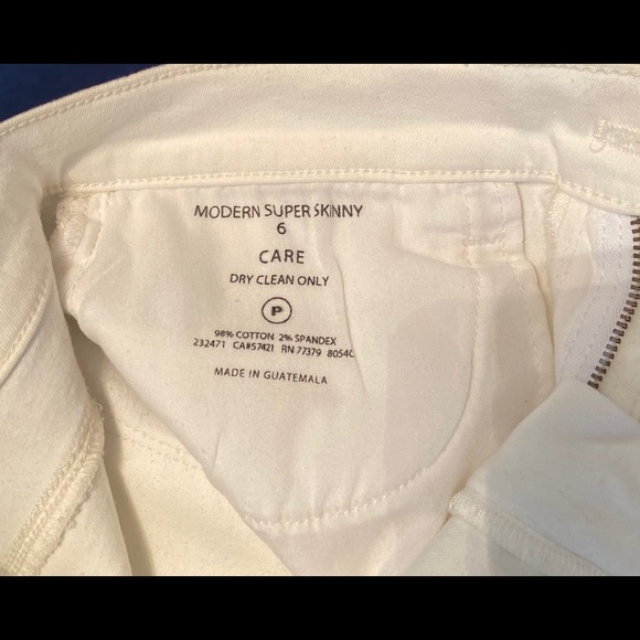 Ann Taylor Super Skinny Modern Fit Pants - Size 6 - Picture 3 of 8